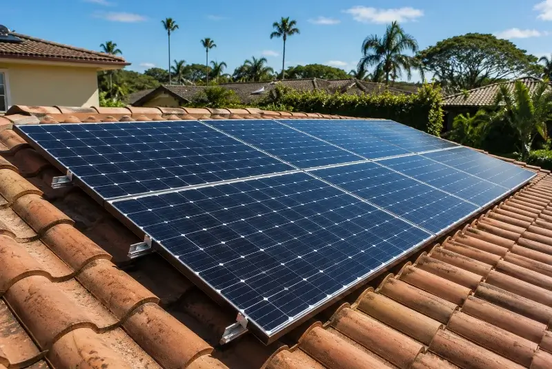 Installation de panneaux solaires à Lamasquère